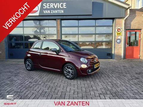 Fiat 500 0.9 TwinAir Turbo Sport + Lederen bekleding + Navigatie + Beats audio etc.etc.